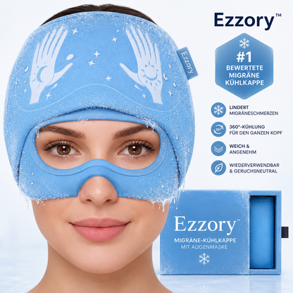 Ezzory™ – Migräne-Kühlkappe mit Augenmaske