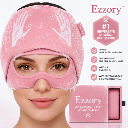 Ezzory™ – Migräne-Kühlkappe mit Augenmaske
