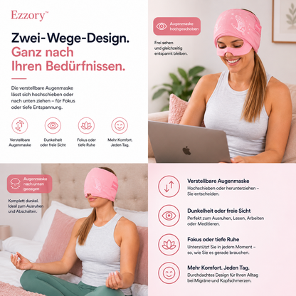 Ezzory™ – Migräne-Kühlkappe mit Augenmaske