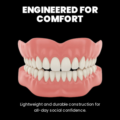 Ezzory™ Premium Snap-On Smile Kit — At-Home Fitting for a Confident Smile
