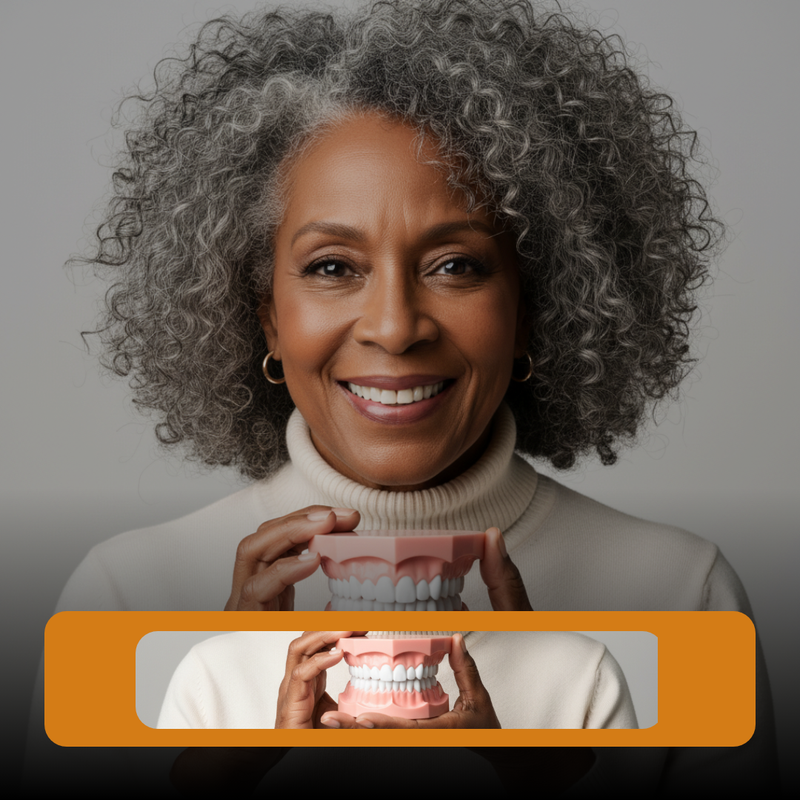 Ezzory™ Premium Snap-On Smile Kit — At-Home Fitting for a Confident Smile