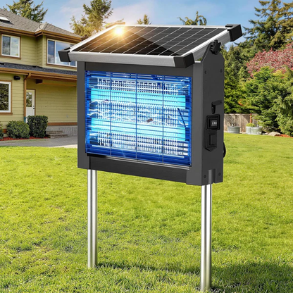 Ezzory™ SolarShield Zanzariera Elettrica Solare da Esterno